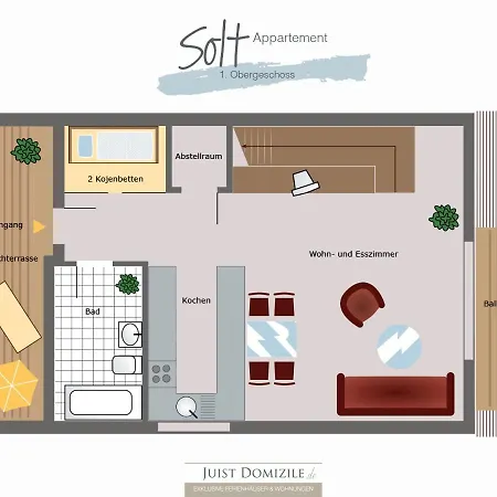 Wohnung Solt Juist Exterior photo